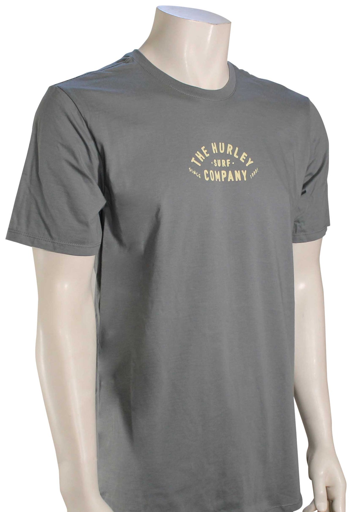 Hurley Prem 3rd Base T-Shirt - Smoke Grey