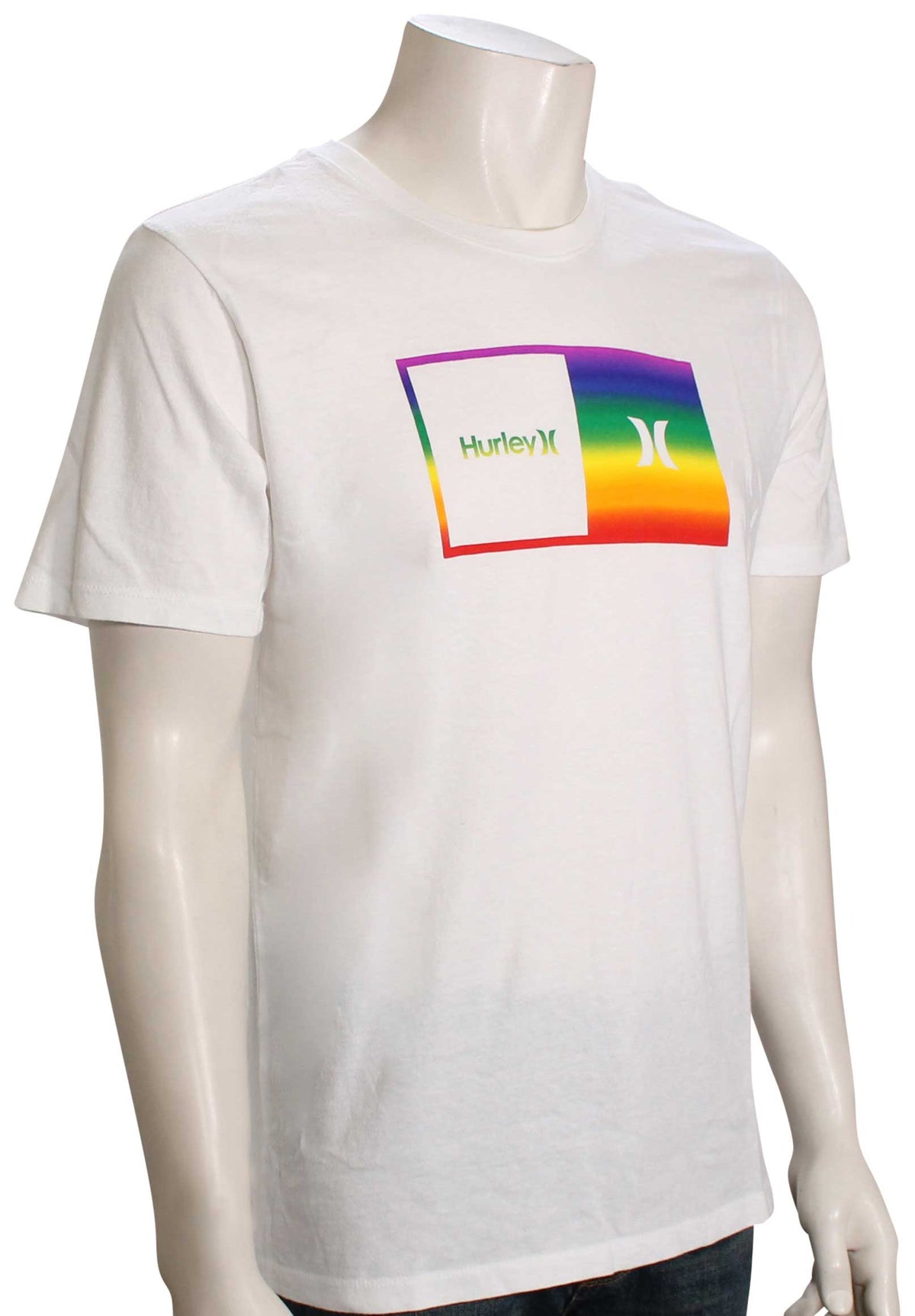 Hurley Pride Halfer T-Shirt - White