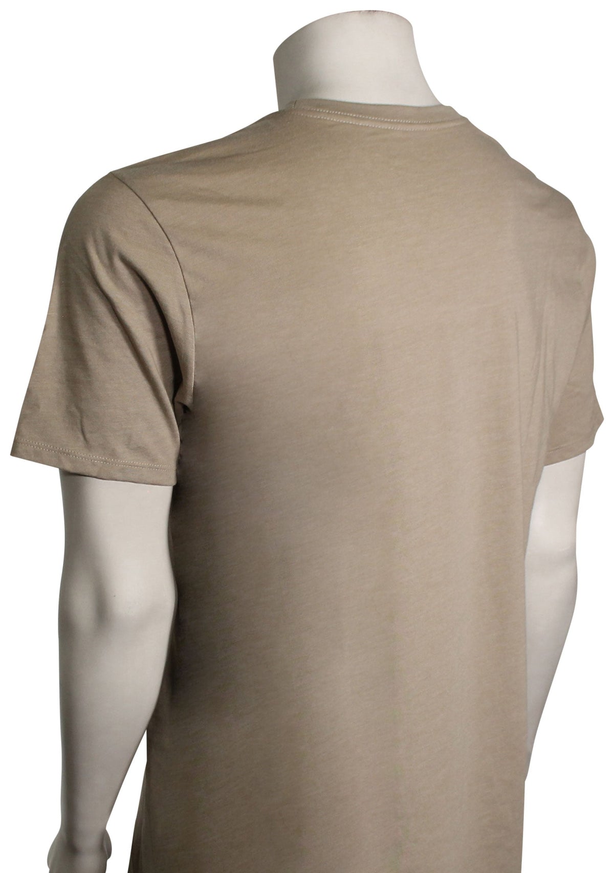 Hurley Everyday Pacific Locked & Lotus One And Only T-Shirt - Khaki – back view