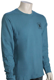 Hurley Everyday Washed One and Only Icon LS T-Shirt - Rift Blue