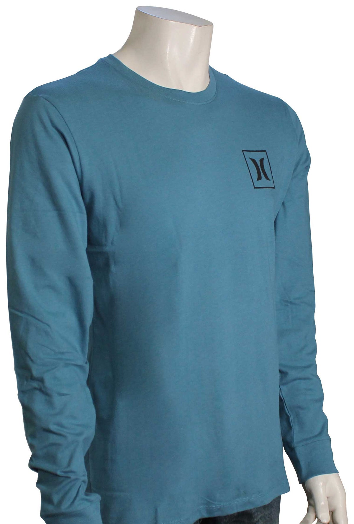 Hurley Everyday Washed One and Only Icon LS T-Shirt - Rift Blue