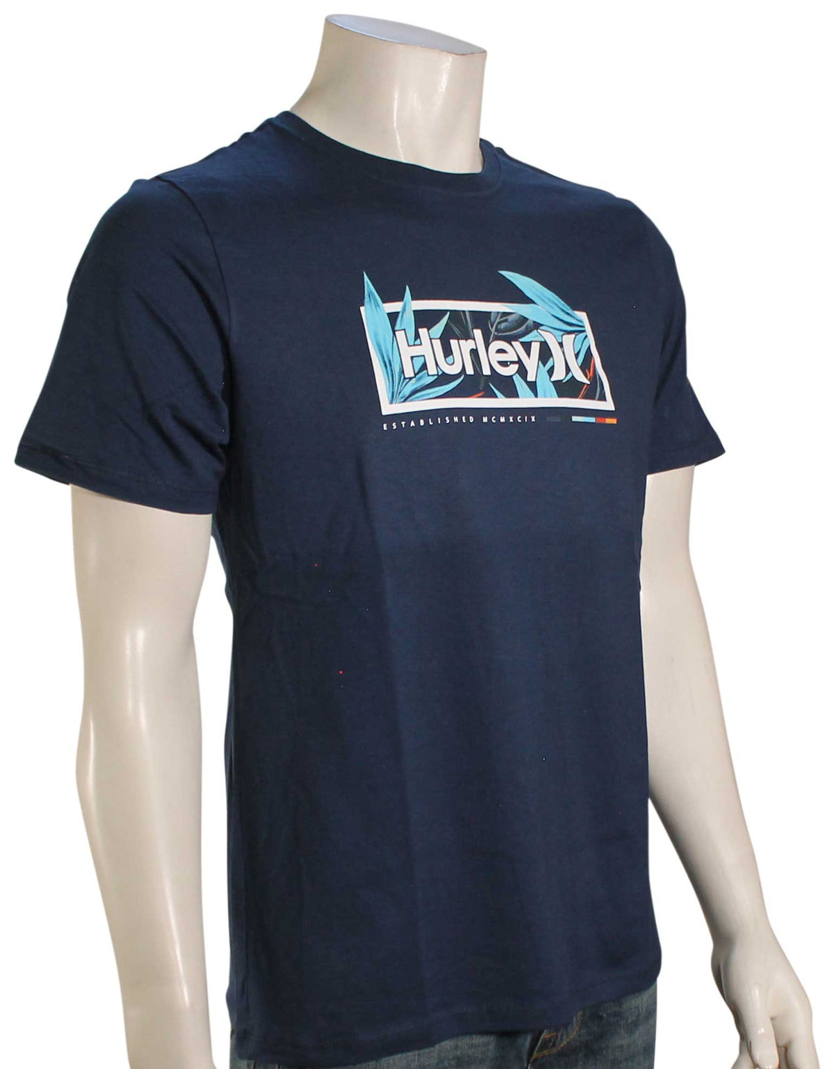 Hurley Everyday Washed Flower Box T-Shirt - Nightforce