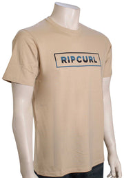 Rip Curl Split T-Shirt - Bone, front view