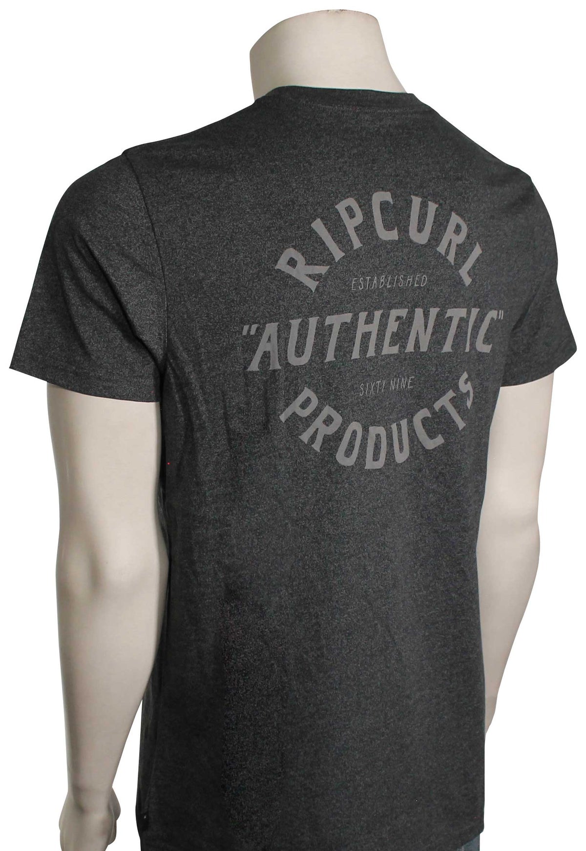Rip Curl Driveway T-Shirt - Black Marle – back view