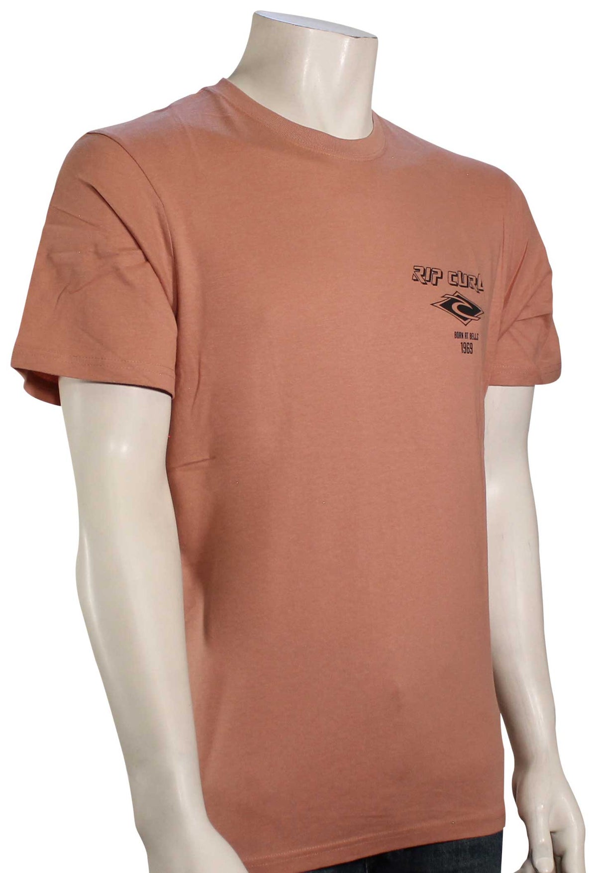Rip Curl Fadeout Essential T-Shirt - Washed Peach