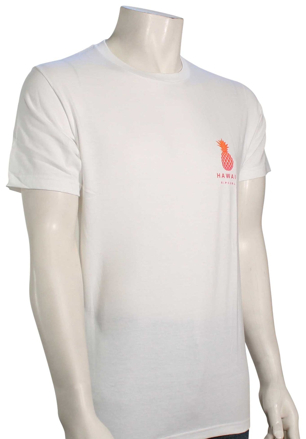 Rip Curl Pineapple Spirit Premium T-Shirt - White, front view