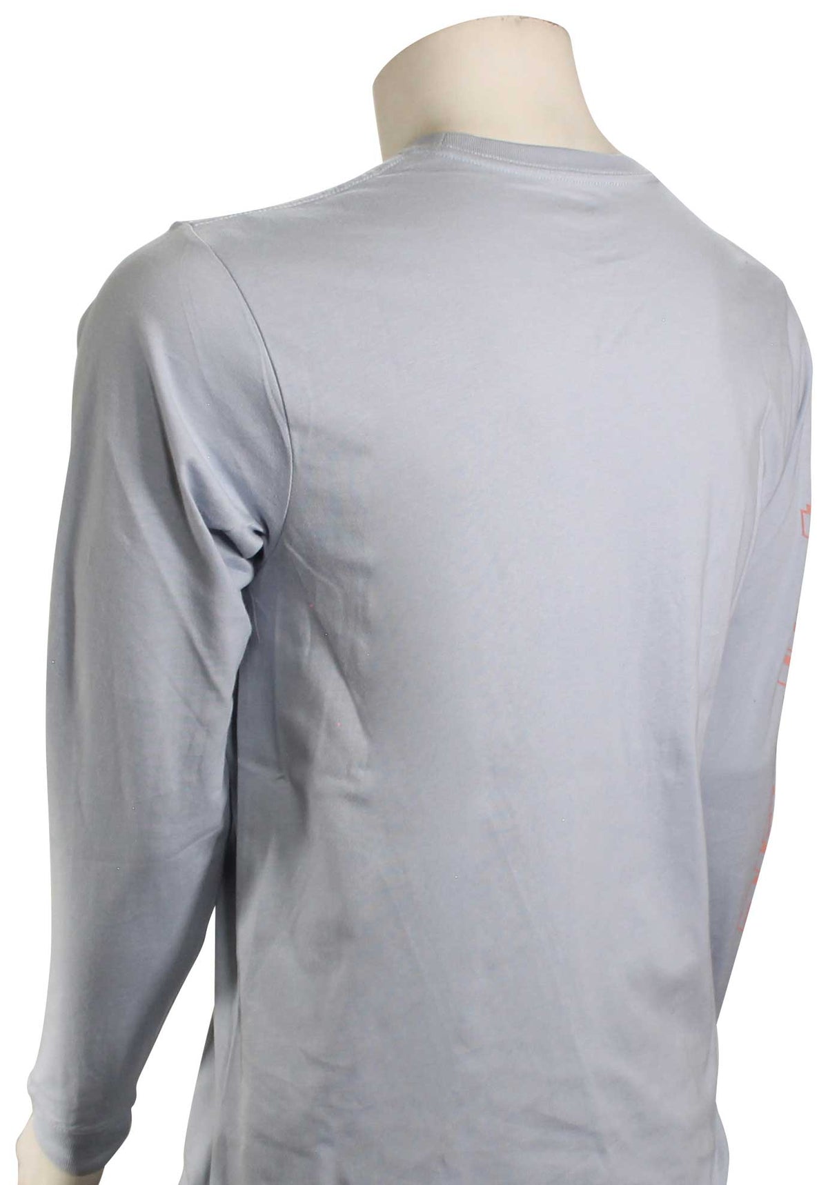 Rip Curl Fade Out Icon LS T-Shirt - Zen Blue – back view