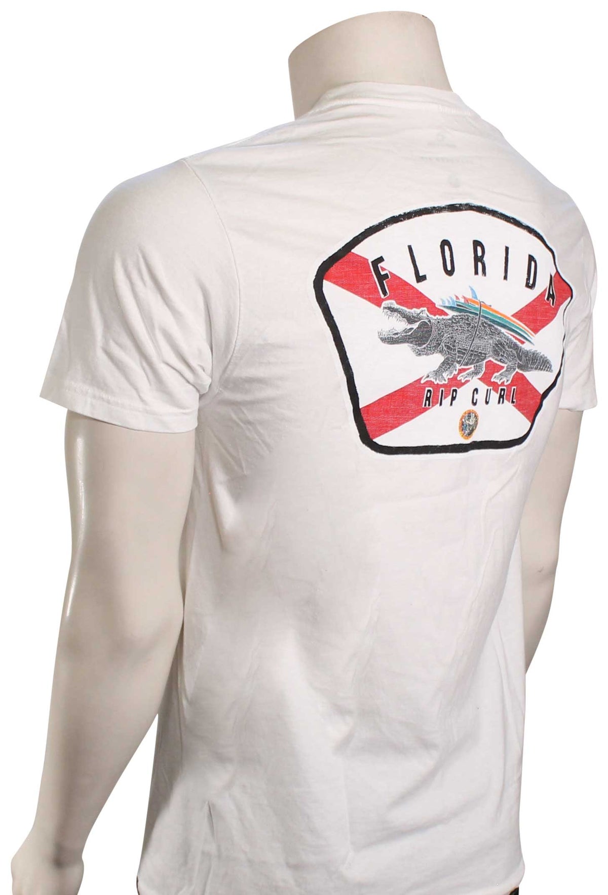 Rip Curl The Swamp Premium T-Shirt - White – back view