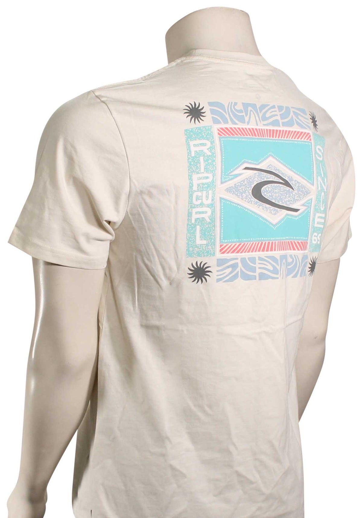 Rip Curl Legacy T-Shirt - Bone – back view