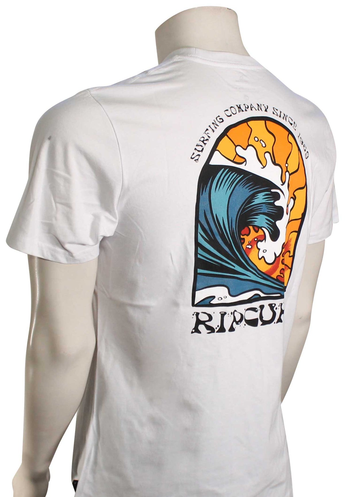 Rip Curl Rays And Hazed T-Shirt - Optical White