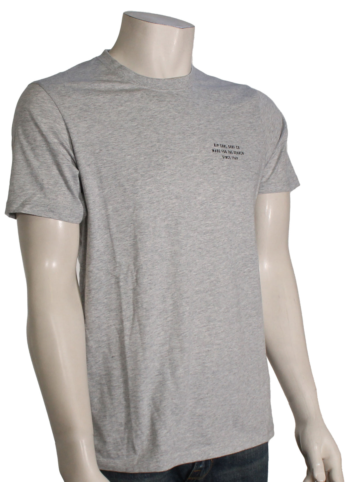 Rip Curl VaporCool Prepare T-Shirt - Grey Marle, front view