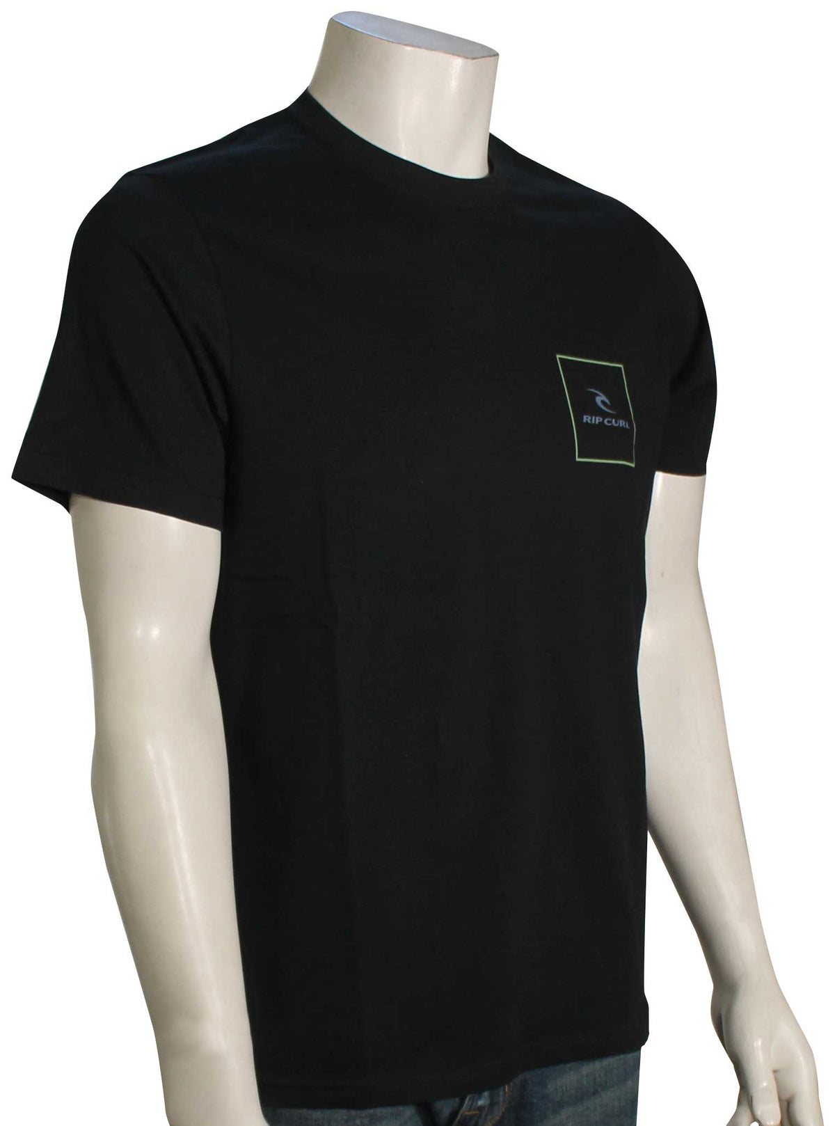 Rip Curl Corp Icon T-Shirt - Black
