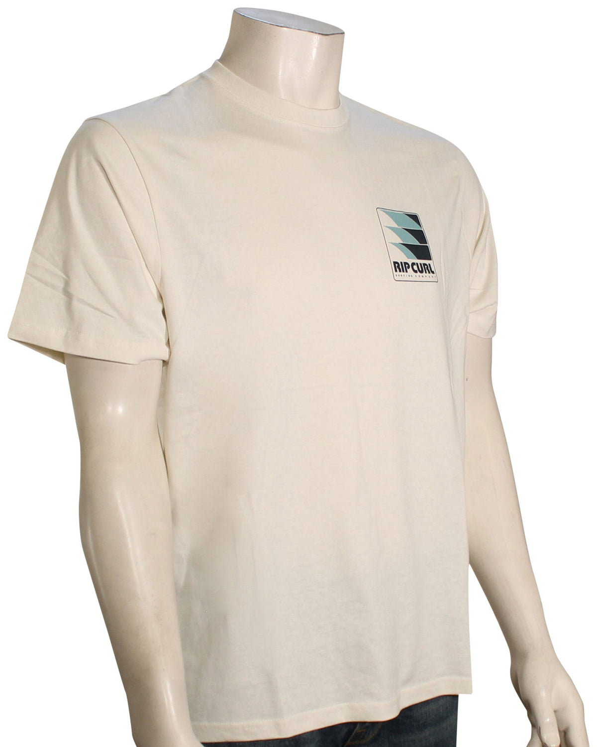 Rip Curl Surf Revival Line Up T-Shirt - Bone