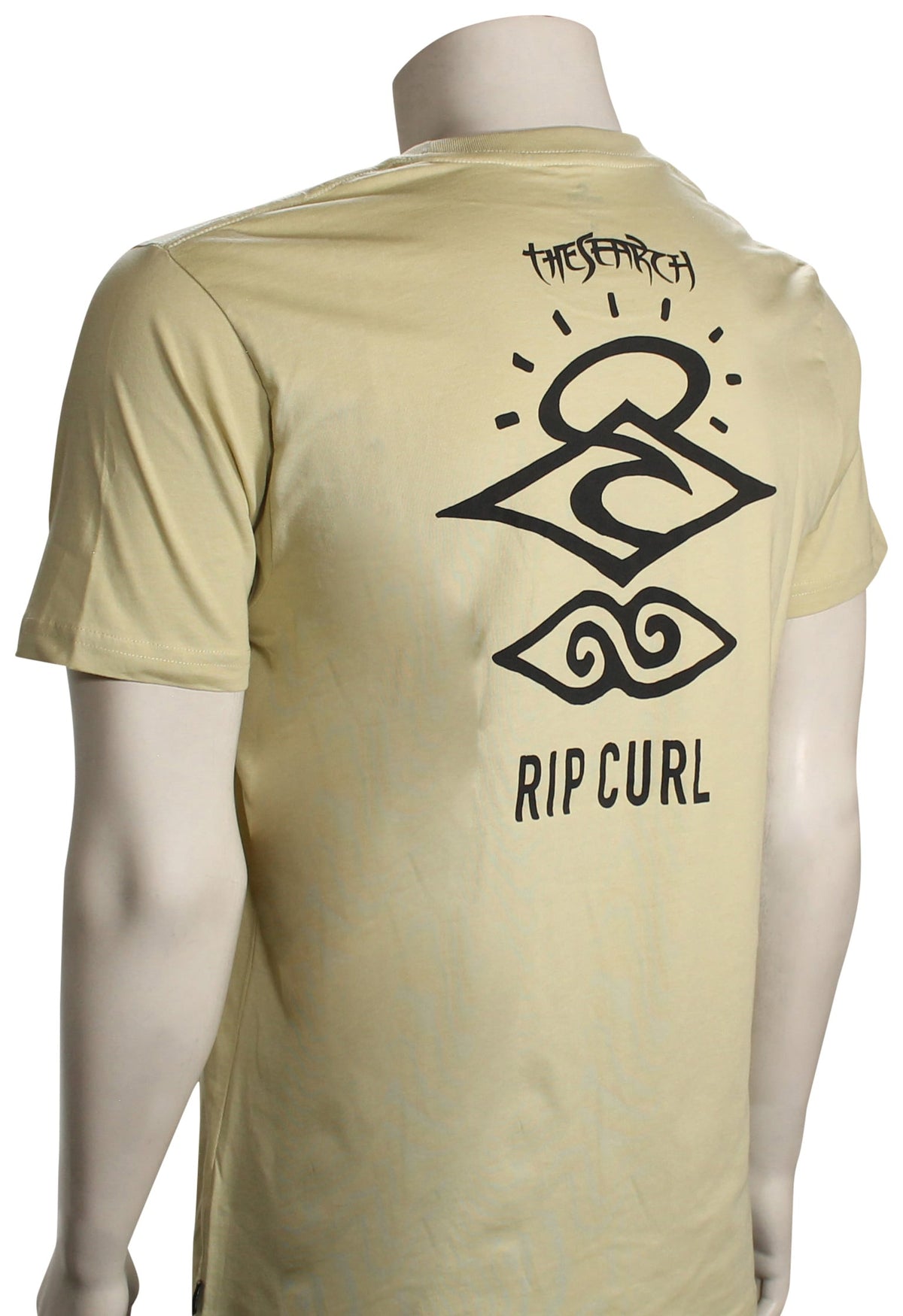 Rip Curl Search Icon T-Shirt - Wax Yellow – back view