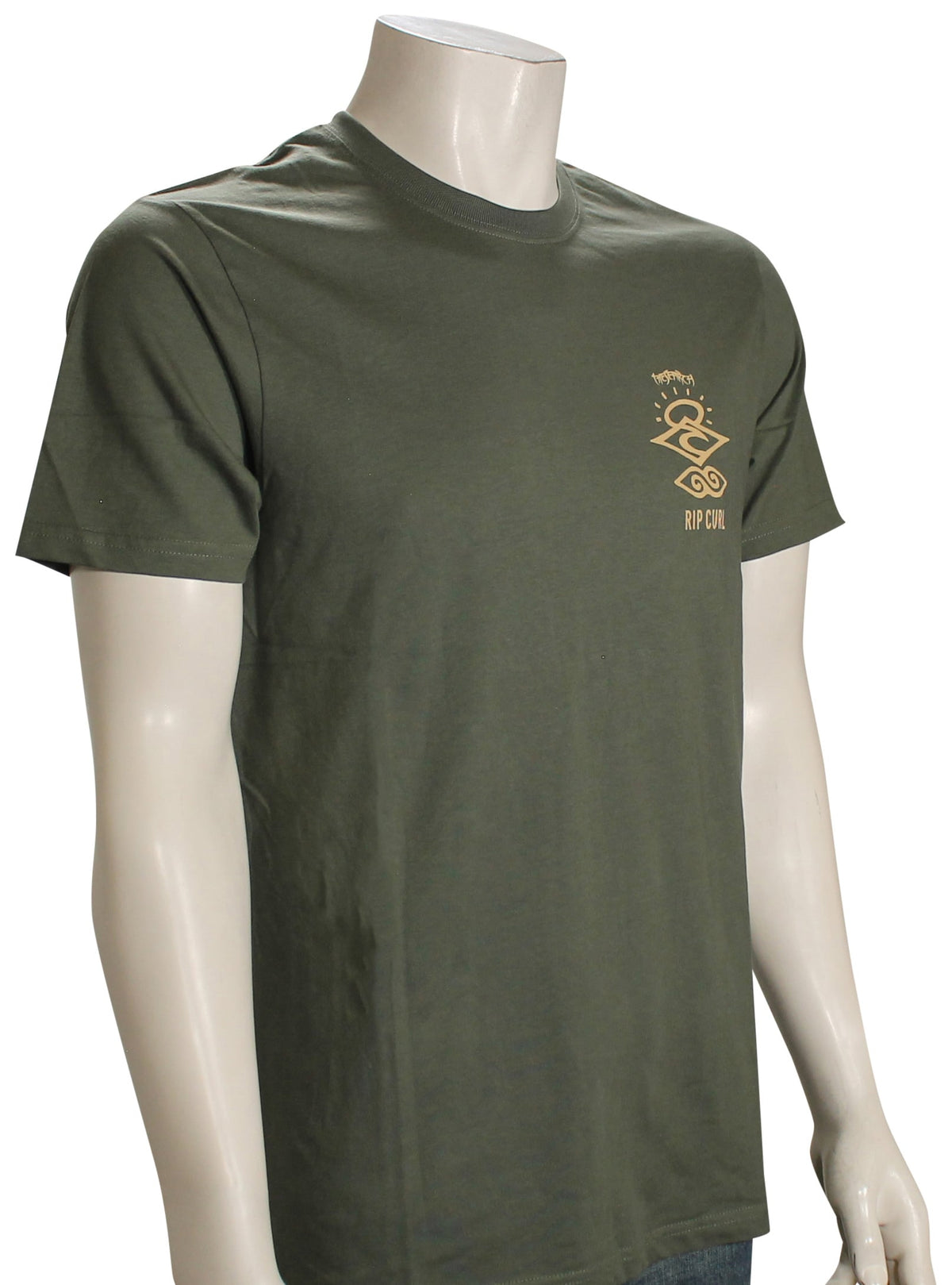 Rip Curl Search Icon T-Shirt - Dark Olive