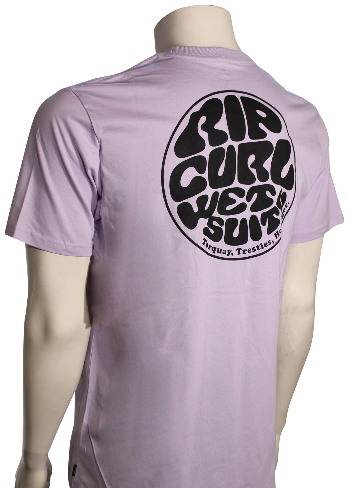Rip Curl Wetsuit Icon T-Shirt - Lilac – back view