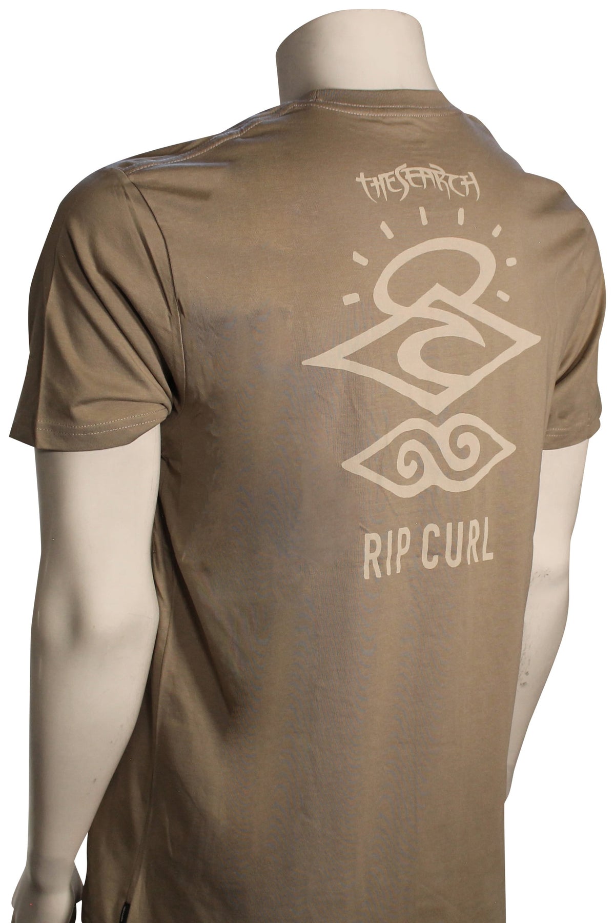 Rip Curl Search Icon T-Shirt - Sand Dune – back view