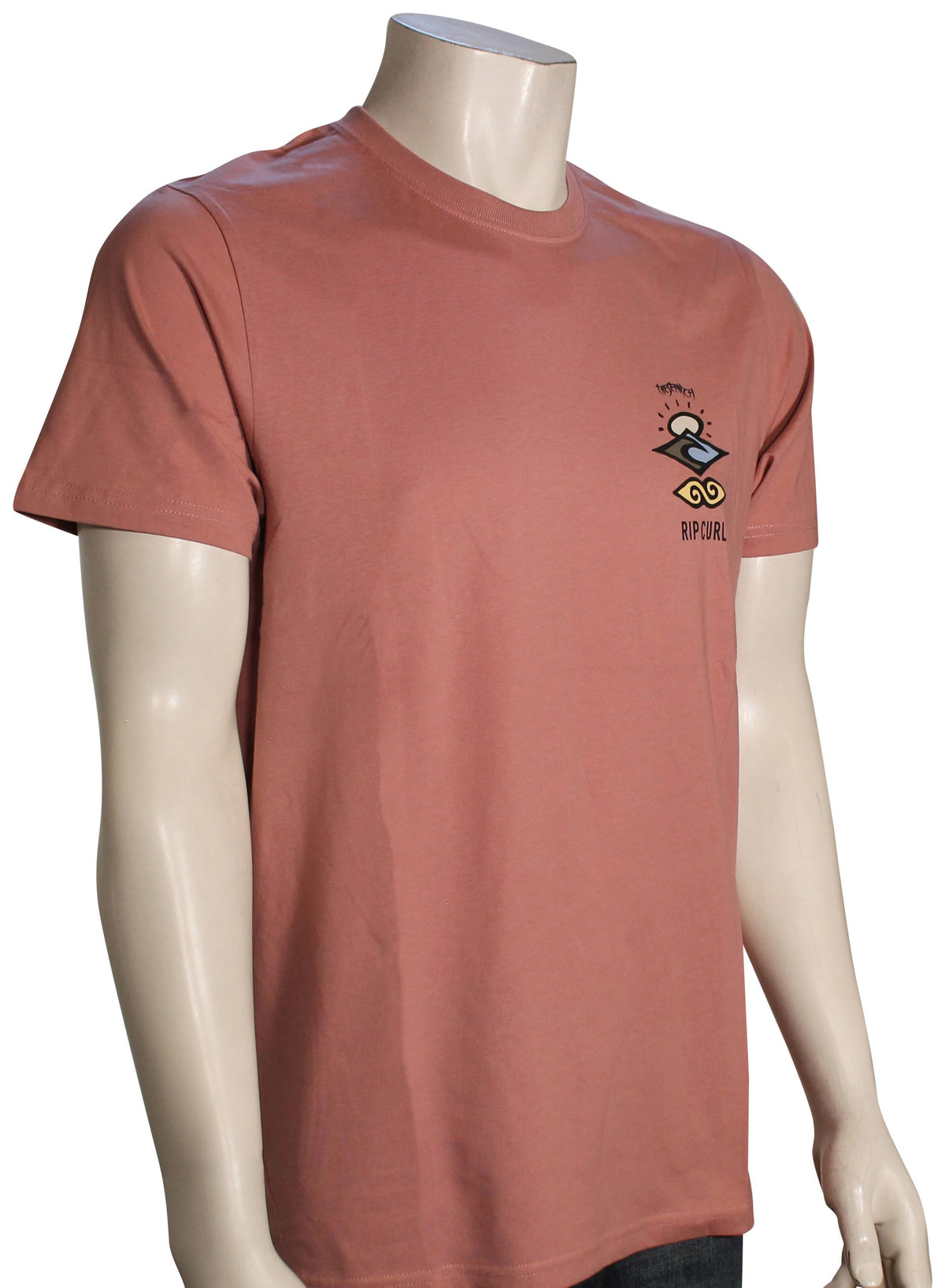 Rip Curl Search Icon T-Shirt - Mushroom