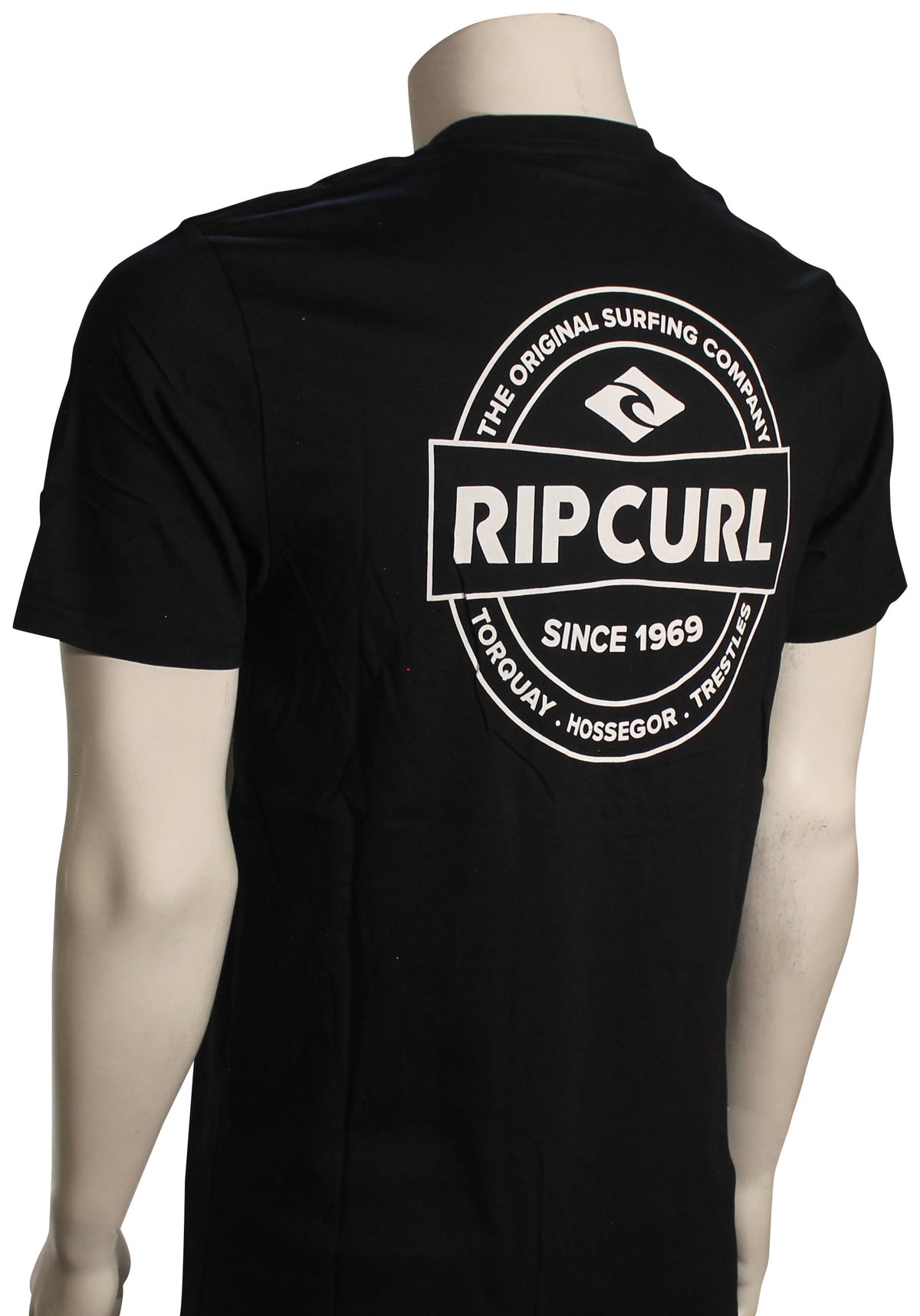 Rip Curl Staple T-Shirt - Classic Black – back view