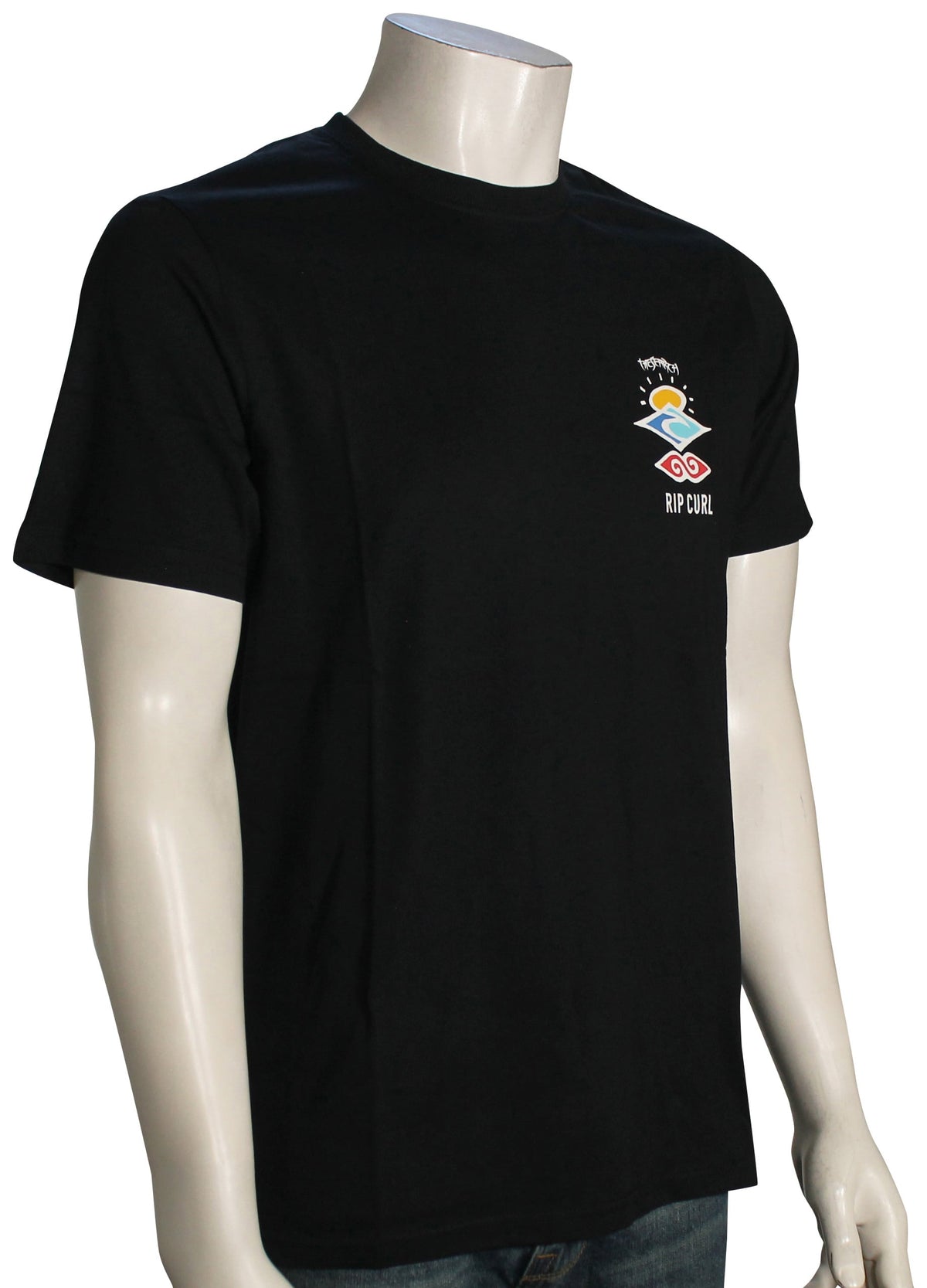 Rip Curl Search Icon T-Shirt - Black