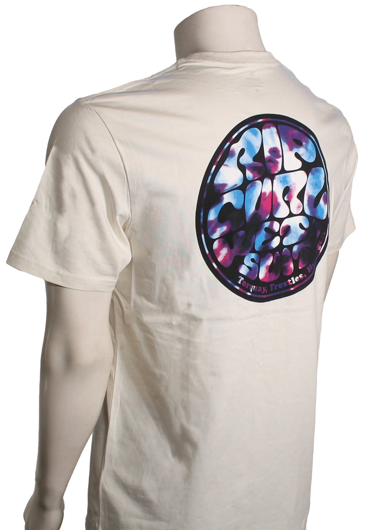 Rip Curl Wetsuit Icon T-Shirt - Bone – back view