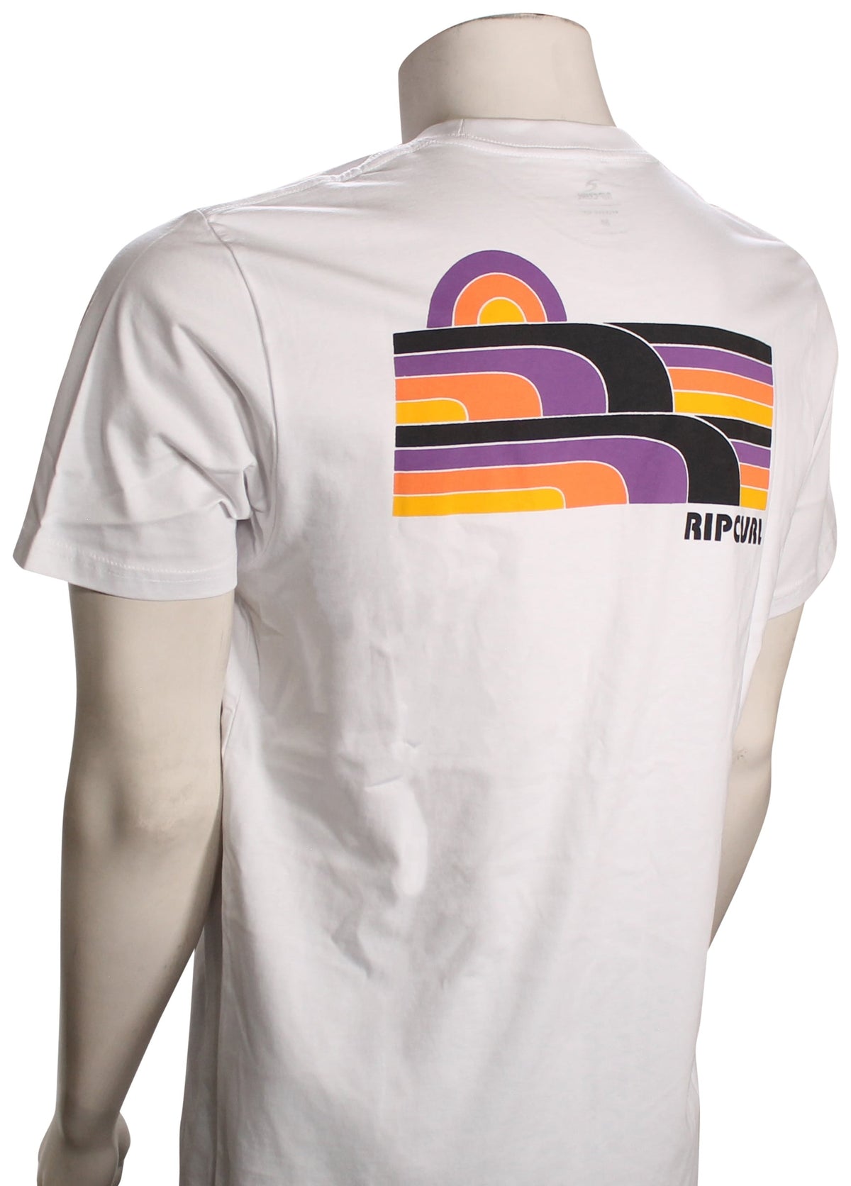 Rip Curl Surf Revival Line Up T-Shirt - White – back view