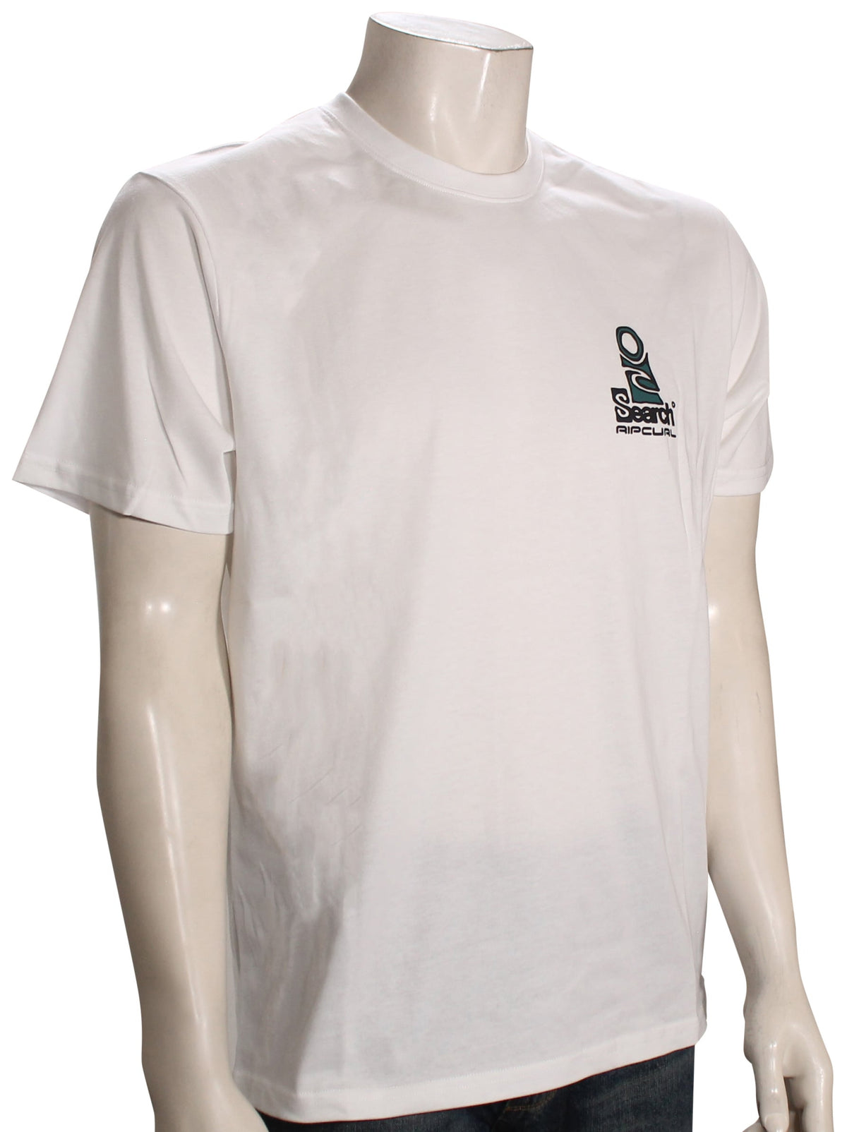 Rip Curl VaporCool Search Stack T-Shirt - White