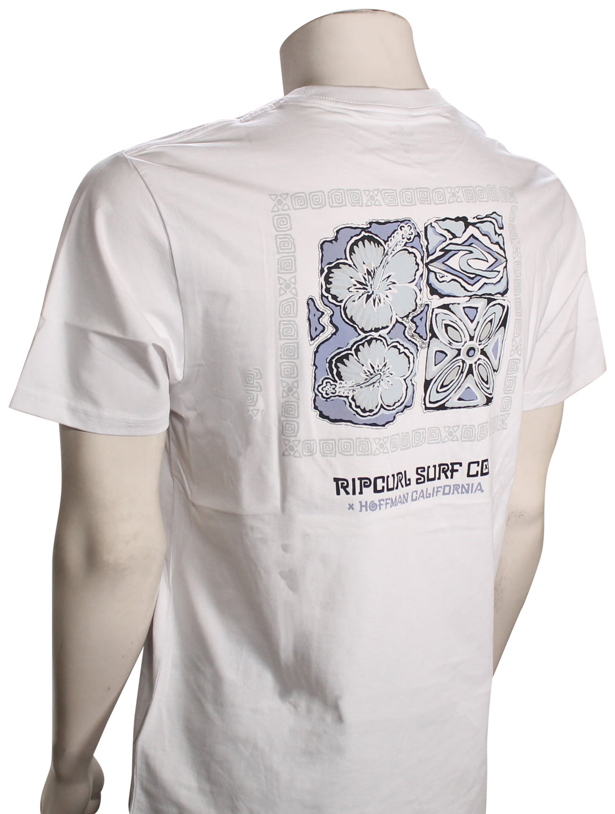 Rip Curl Hoffman Classics T-Shirt - White – back view