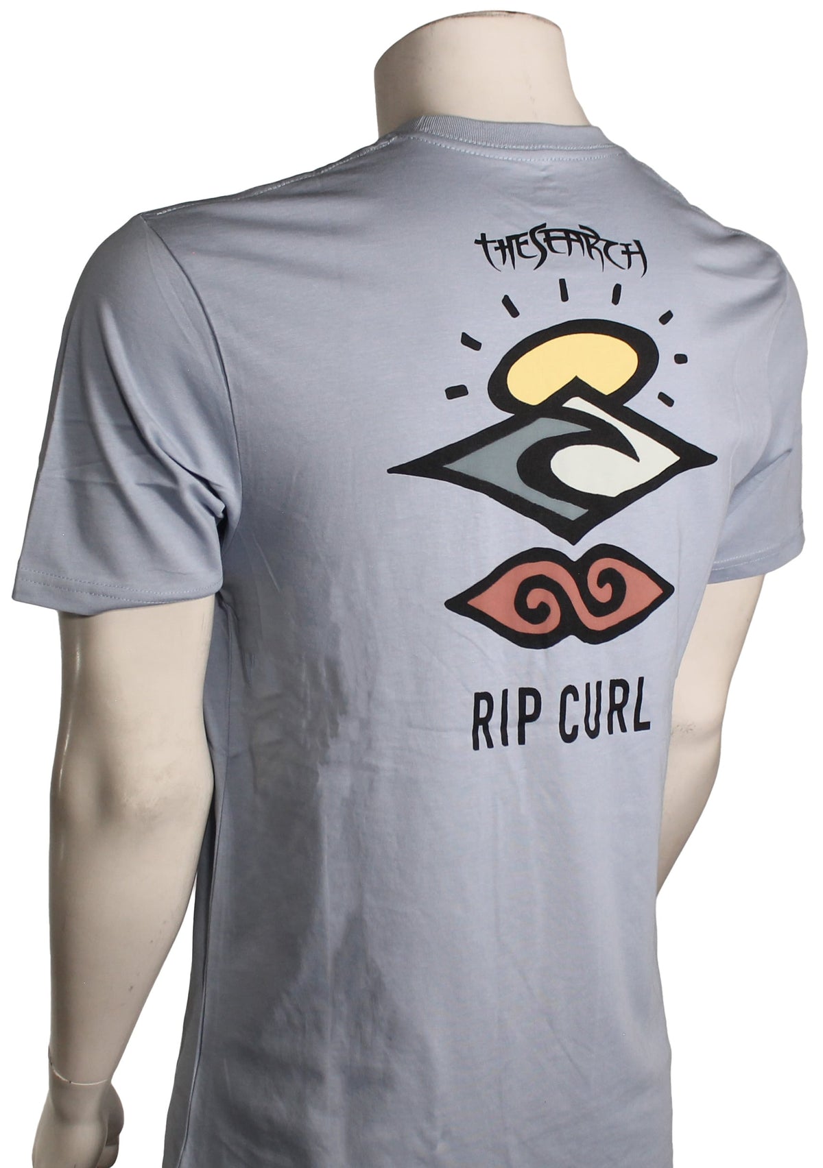 Rip Curl Search Icon T-Shirt - Spray Blue – back view