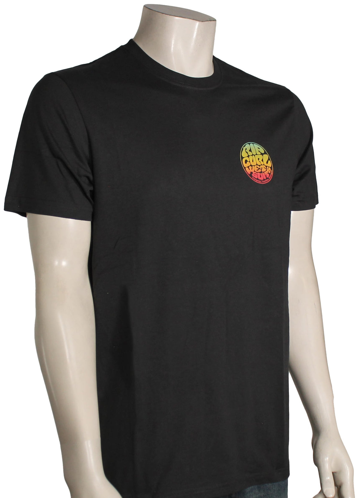Rip Curl Wetsuit Icon T-Shirt - Washed Black