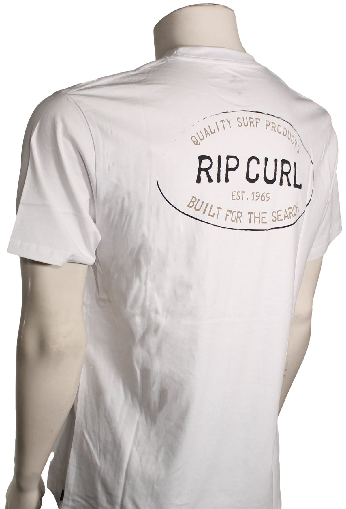 Rip Curl Hallmark T-Shirt - White – back view