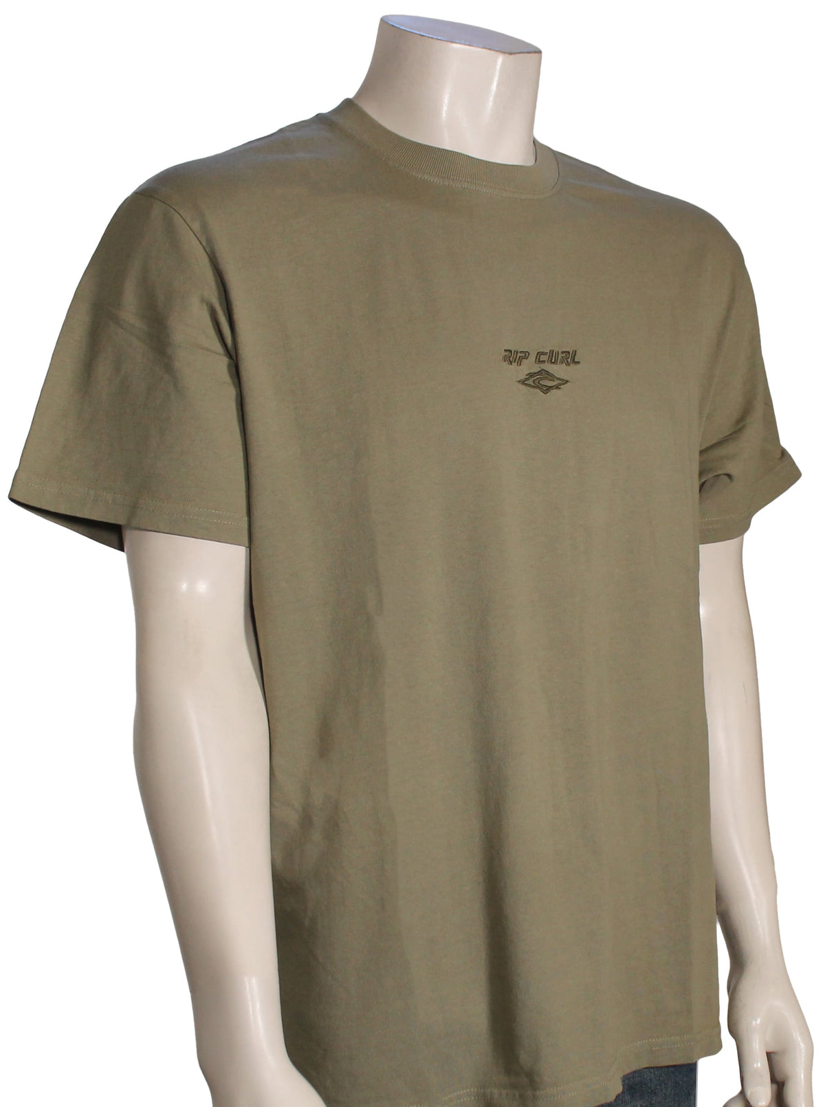 Rip Curl Fade Out Embroidered T-Shirt - Washed Moss