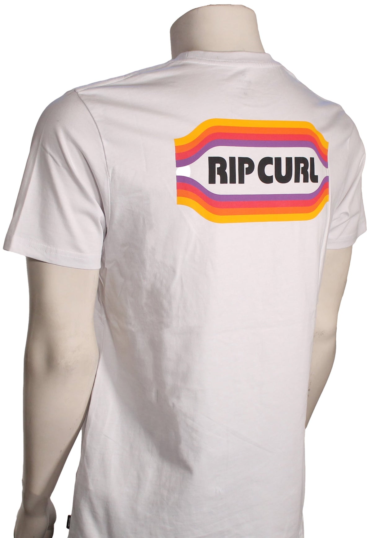 Rip Curl Surf Revival Channels T-Shirt - White – back view
