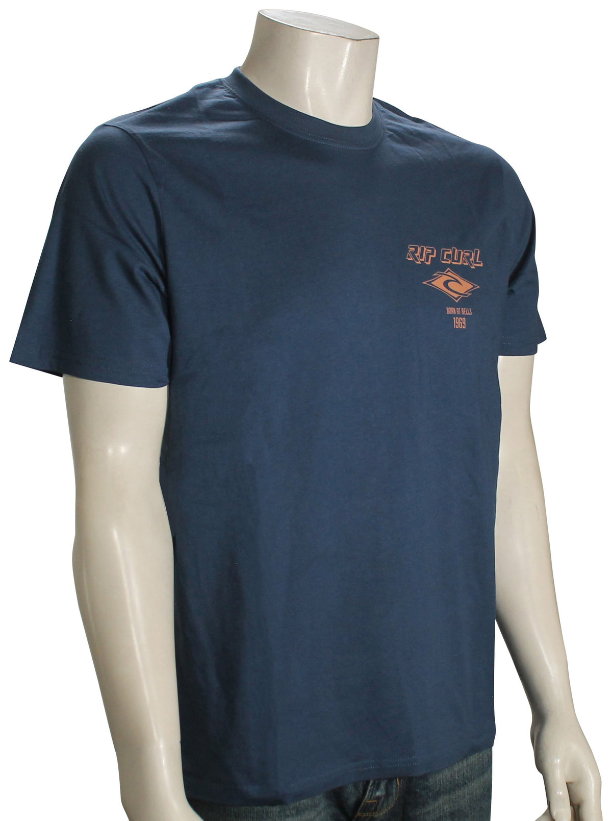 Rip Curl Fade Out Icon T-Shirt - Washed Navy