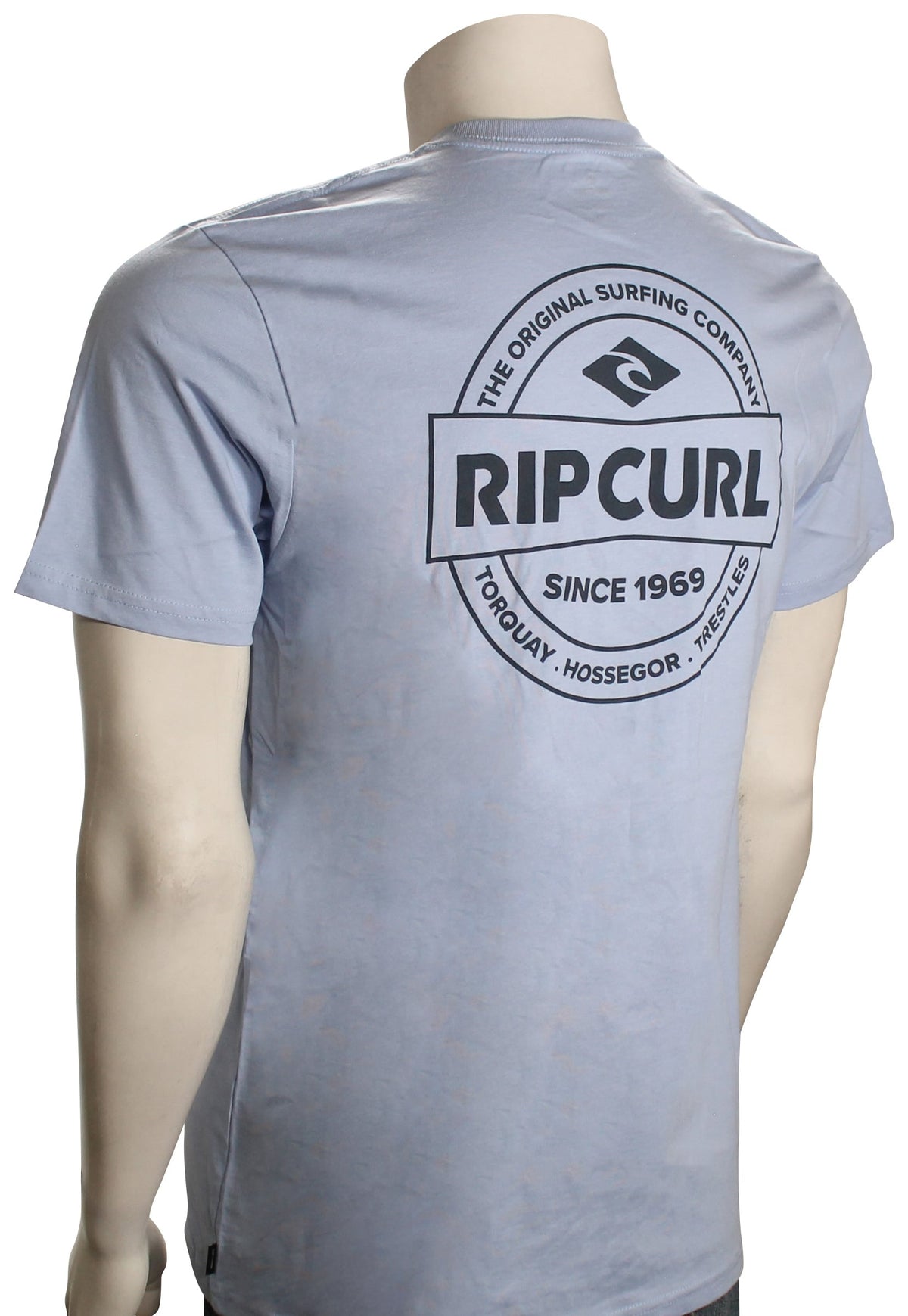 Rip Curl Staple T-Shirt - Ice Blue – back view