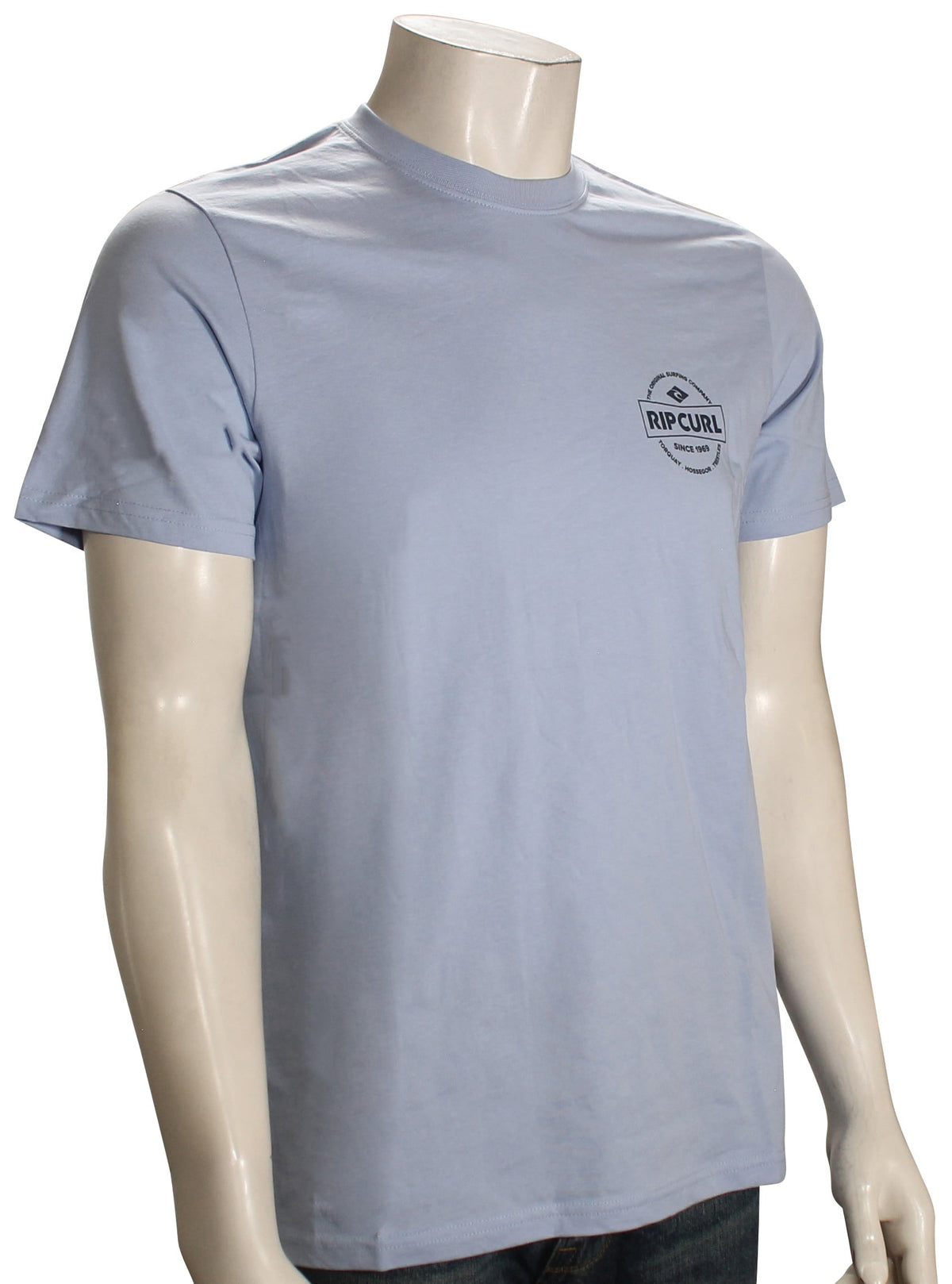 Rip Curl Staple T-Shirt - Ice Blue