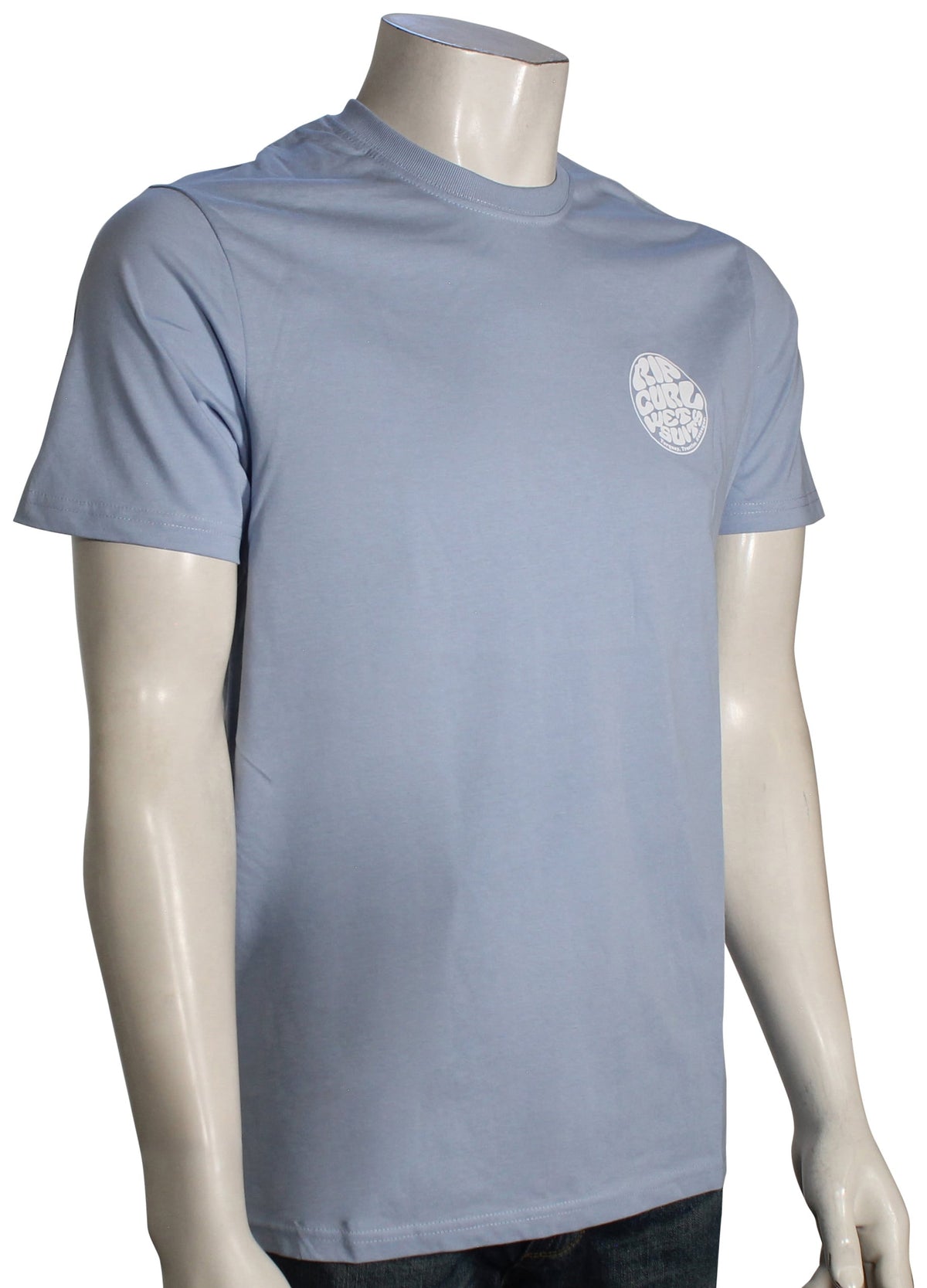 Rip Curl Wettie Icon T-Shirt - Ice Blue