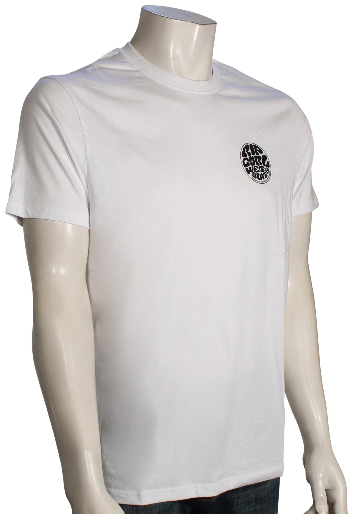 Rip Curl Wettie Icon T-Shirt - Optical White