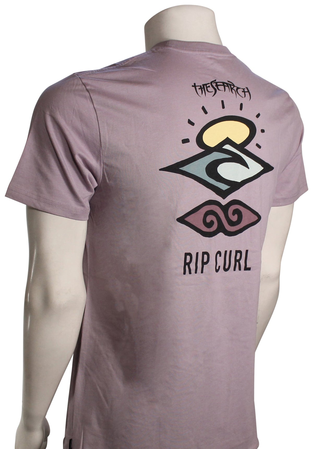 Rip Curl Search Icon T-Shirt - Smokey Grape – back view