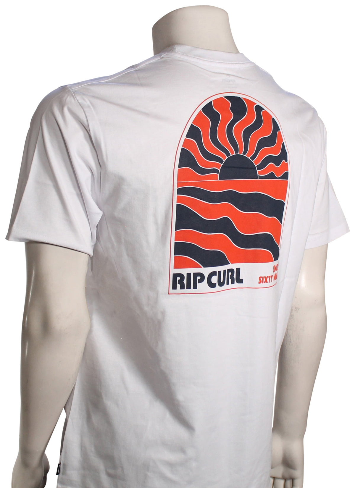 Rip Curl Surf Revival Sunsets T-Shirt - White – back view