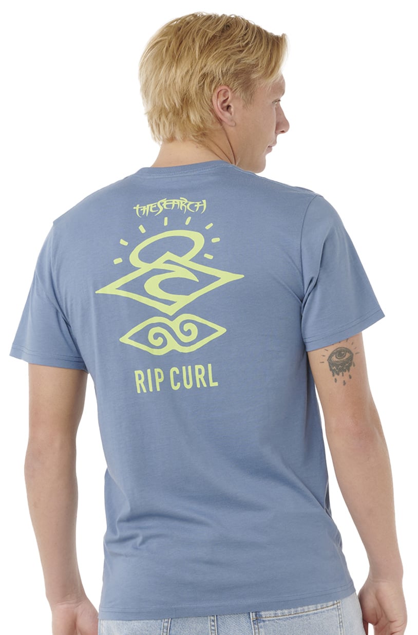 Rip Curl Search Icon T-Shirt - Bluefin – back view