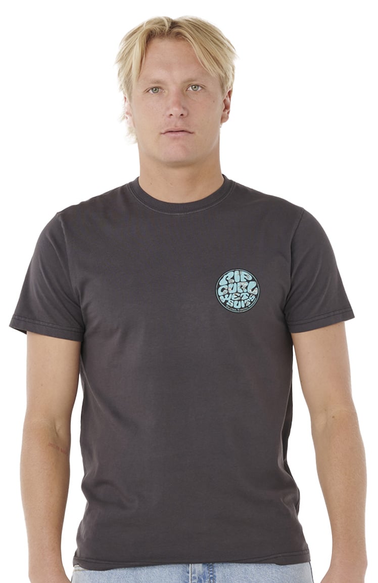 Rip Curl Wettie Passage Icon T-Shirt - Phantom