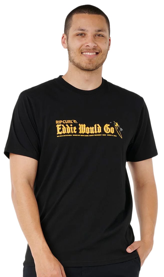Rip Curl EWG Sticker T-Shirt - Black