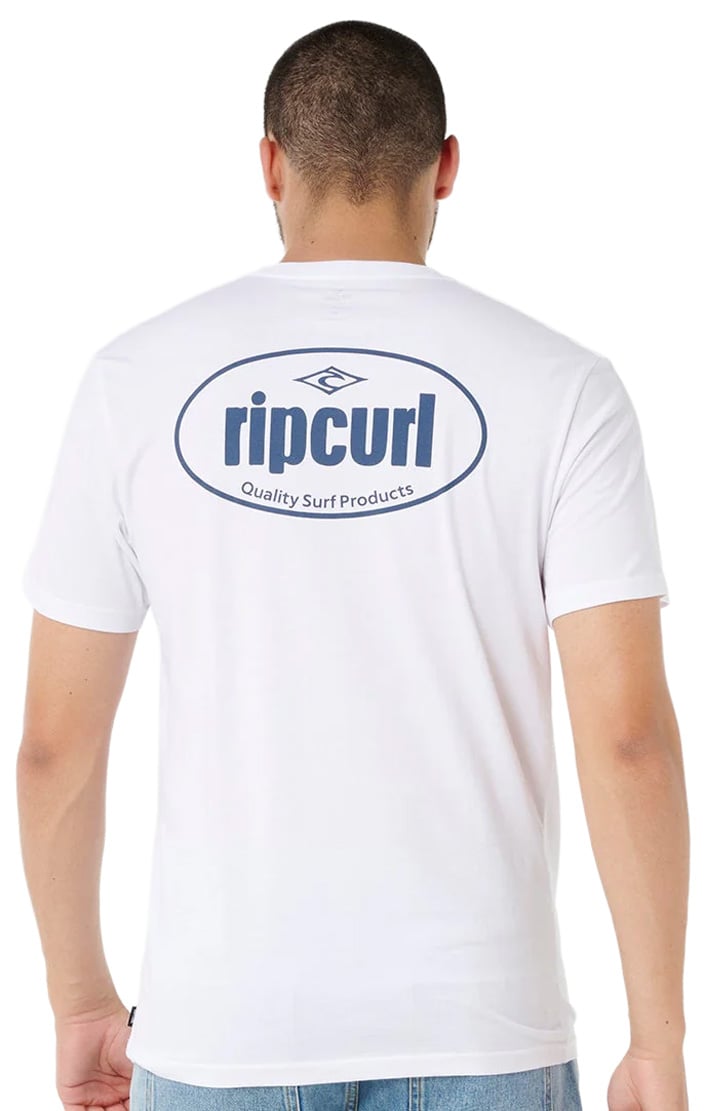 Rip Curl Everyday SS T-Shirt - White – back view