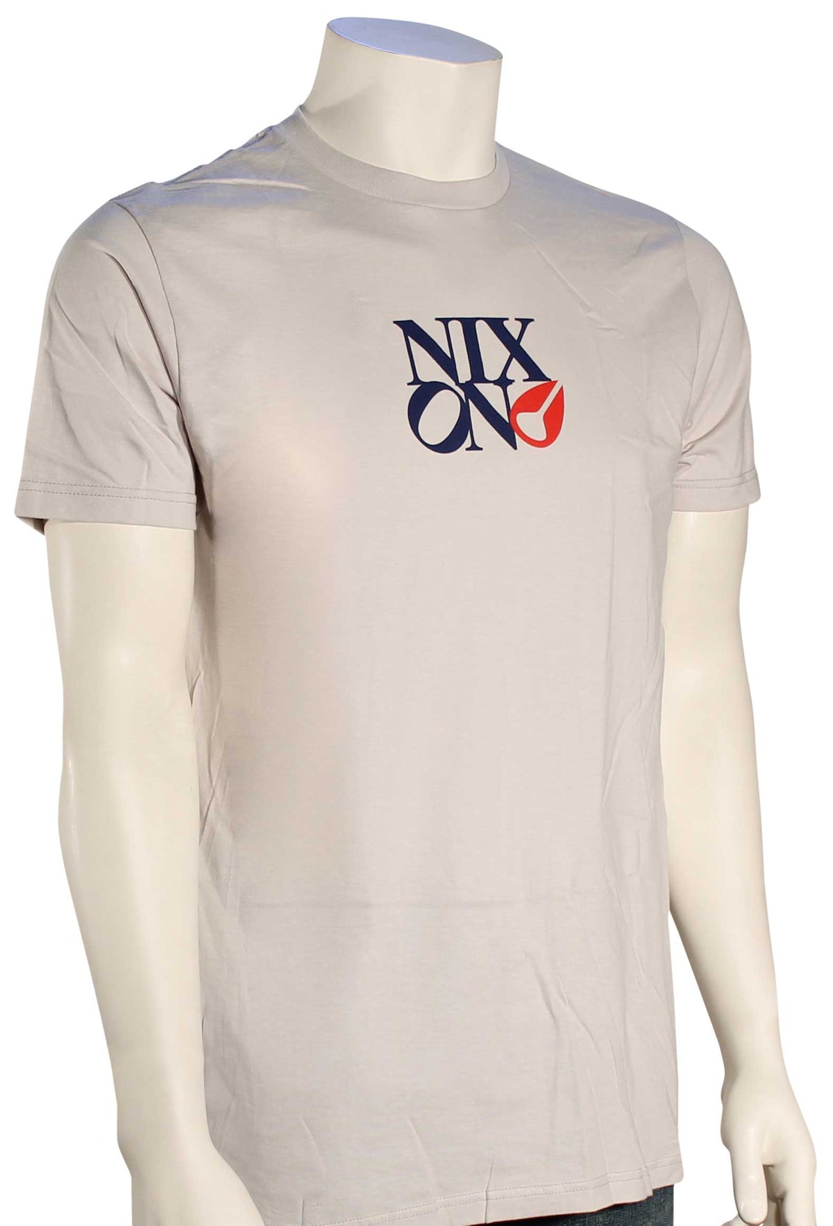 Nixon Philly III T-Shirt - Cement