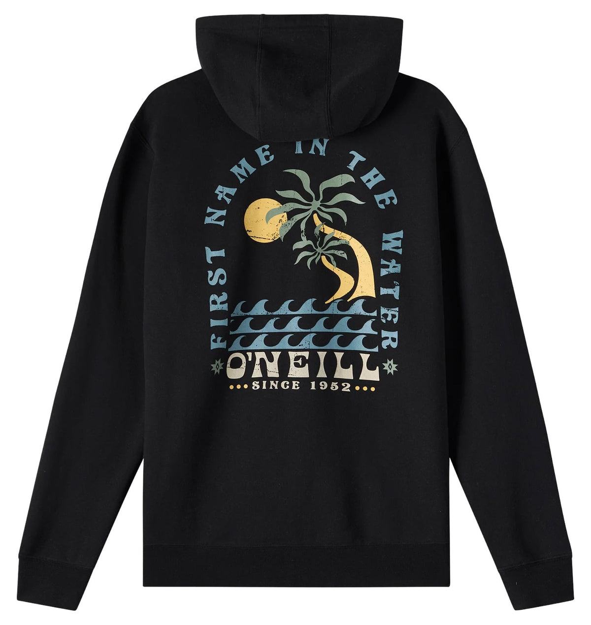 O'Neill Fifty Two Cliffs Pullover Hoody - Black 2 – back view