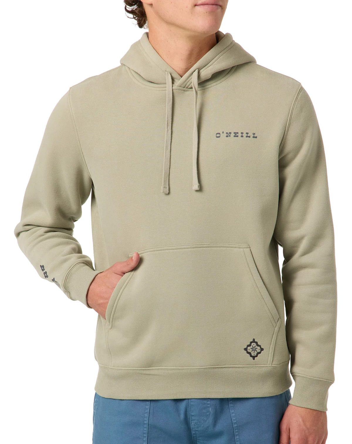 O'Neill Tile Classic Men's Pullover Hoodie - Seagrass