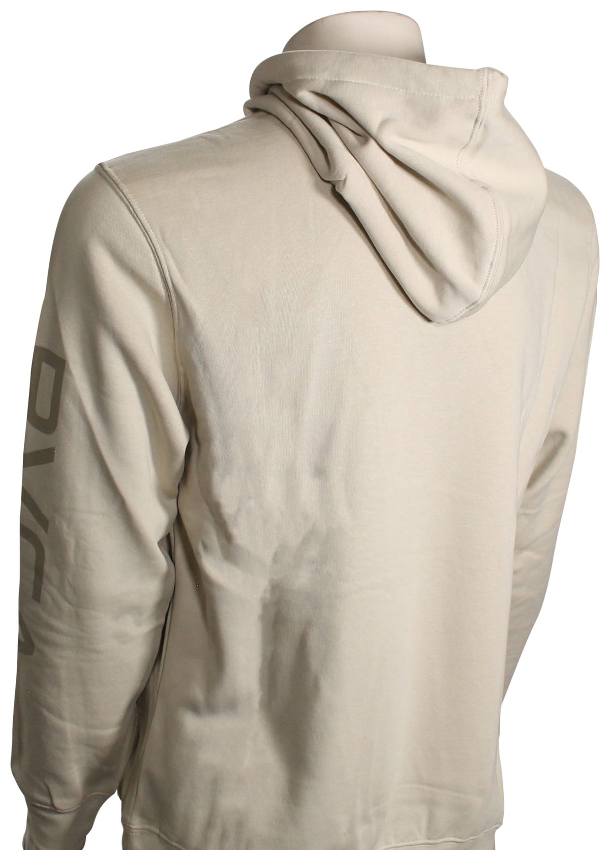 RVCA Big Label Pullover Hoody - Silver Bleach – back view