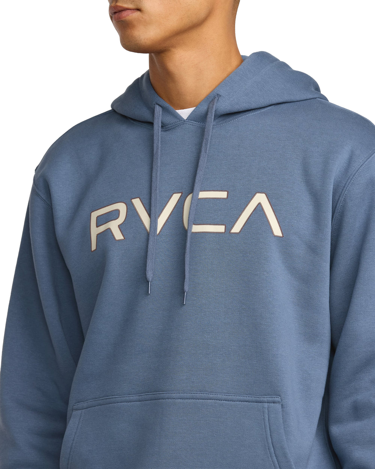 RVCA Big Stitch Pullover Hoody - Vintage Navy – alternate view 1