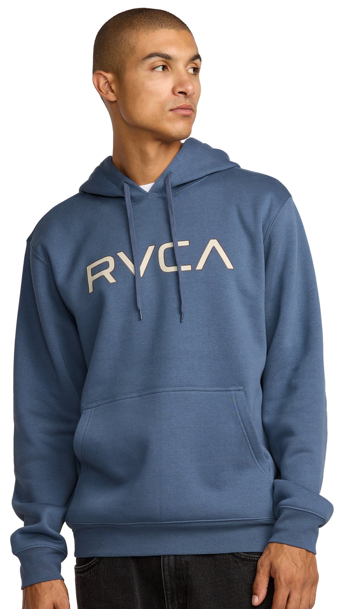 RVCA Big Stitch Pullover Hoody - Vintage Navy
